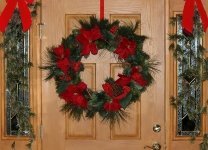 Make a  home-grown Christmas wreath (Christmas)