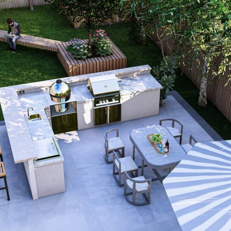 The benefits of a modular outdoor kitchen for a flexible garden cooking space (Barbecues & Outdoor Cooking)