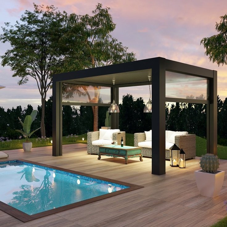 Enjoy your summer: benefits of an aluminium pergola