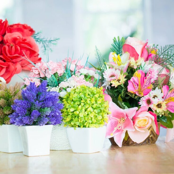 Transform Your Home with Stunning Artificial Flower Bouquets