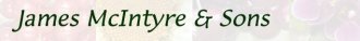 Logo James McIntyre & Sons