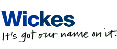 Logo tuincentrum Wickes Glossop