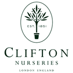 Logo tuincentrum Clifton Nurseries