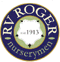 Logo tuincentrum RV Roger