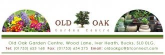 Logo tuincentrum Old Oak Garden Centre