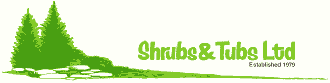 Logo tuincentrum Shrubs & Tubs