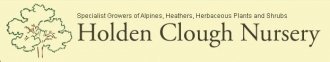 Logo tuincentrum Holden Clough Nursery