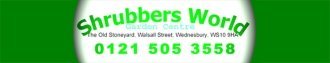Logo Shrubbers World Garden Centre