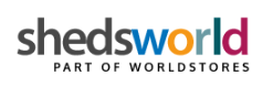 Logo Sheds World