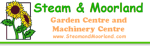 Logo tuincentrum Steam and Moorland Garden Centre